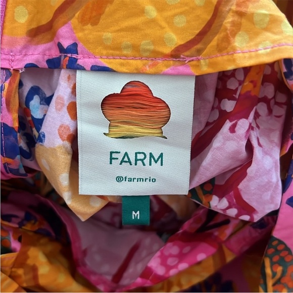 FARM Rio Flowers Garden Midi Dress - Picture 5 of 9